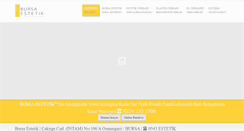 Desktop Screenshot of bursaestetik.com.tr